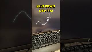 Shutdown Like Pro #windows #windows11 #shortcutkeys #shorts