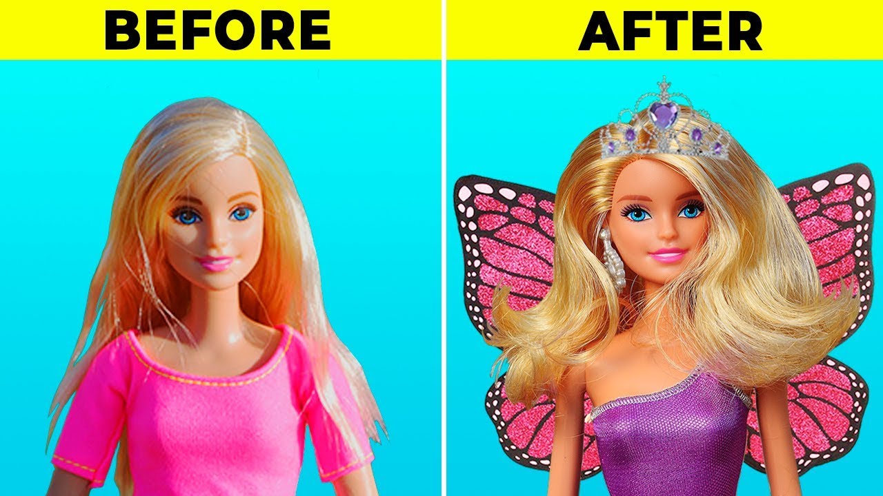 5 minute crafts barbie