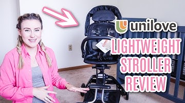 FULL Unilove Lightweight 2 in 1 On The Go Stroller Unboxing + Review | Shauna Connor