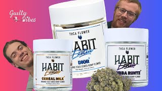 Habit EXOTICS THCA Flower Jars (Bubba Runtz) (Dior) (Cereal Milk)