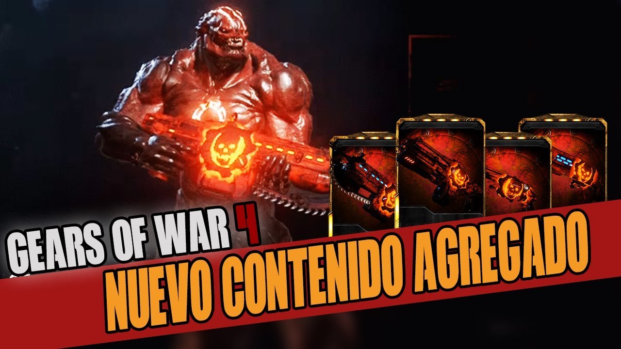 NUEVO CONTENIDO PARA GEARS OF WAR 4!! ACTUALIZACIÓN DICIEMBRE