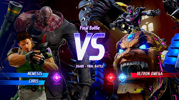 Marvel vs Capcom Infinite (PS4) --  Chris/Nemesis Arcade Mode Contunued