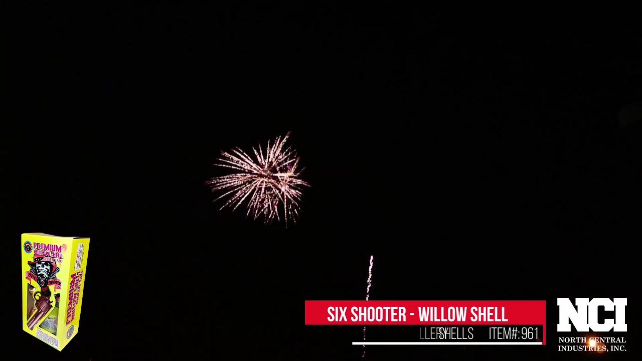 Six Shooter Willow Shell (6 shells) - YouTube