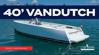 2014 VanDutch 40 | Luke Brown Yachts
