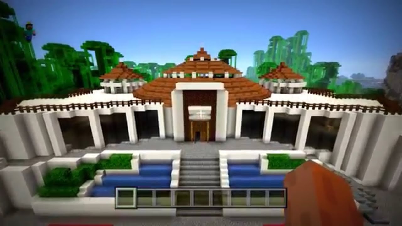 Jurassic Park visitor centre Minecraft tour - YouTube