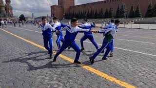Каракалпакский танец. Москва,Красный площадь.