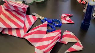 How to Make Paper Hats / crowns for Holiday Crackers (British Christmas)