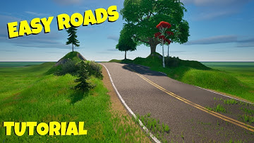 *How To Make* EASY Roads In UEFN (tutorial)