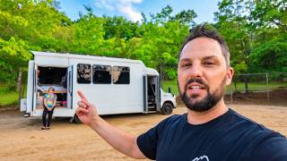 The Most INSANE Shuttle Bus Build I’ve Ever Toured!
