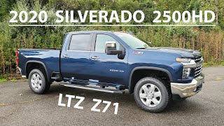 2020 Chevy SILVERADO 2500 HD LTZ z71 - DURAMAX Diesel w\/ ALLISON Transmission - WALKAROUND \& REVIEW