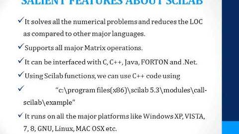 SCILAB FOR BEGINNERS