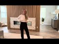 OctMoon Black Flare Dress Pants Try On Review | High Waisted Stretchy Work Pants