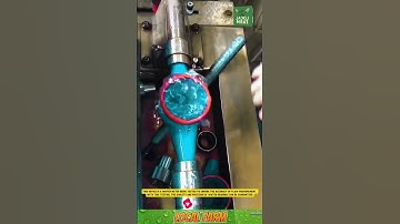 This device is a water meter being tested to ensure accurate flow measurement.