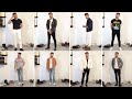 10 Ways to Style Jeans and T-Shirts | Easy Outfit Ideas for Men | Alex Costa