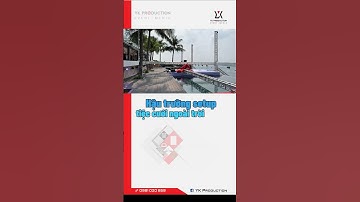 Hậu trường setup tiệc cưới, âm thanh ánh sáng ngoài trời tại Mia Resort Nha Trang | ​#ykproduction