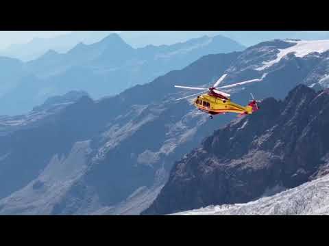 Monte Rosa: due alpinisti cadono dalla parete, salvati dal Soccorso alpino valdostano