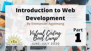 Introduction to Web Development-Part 1