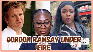 This is Inappropriate Woman Calls Out Gordon Ramsay For Allowing Pets Poo In His Restaurant