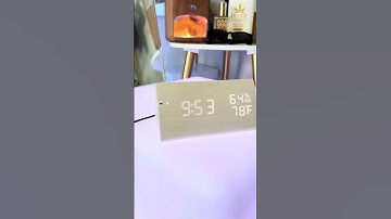 WulaWindy Digital Alarm Clock, Large LED Display
