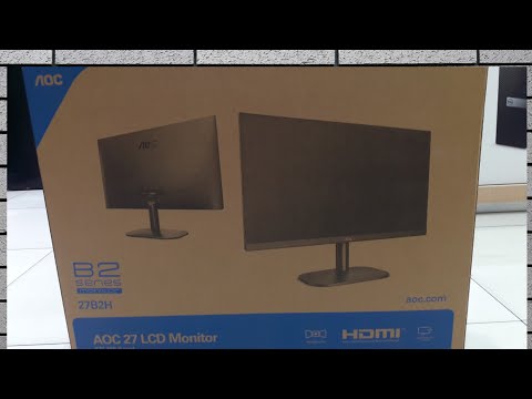 AOC 27B2H MONITOR|| AOC 27B2H 27" Monitor looks &Unboxing   || NPRS Tech and Vlogs