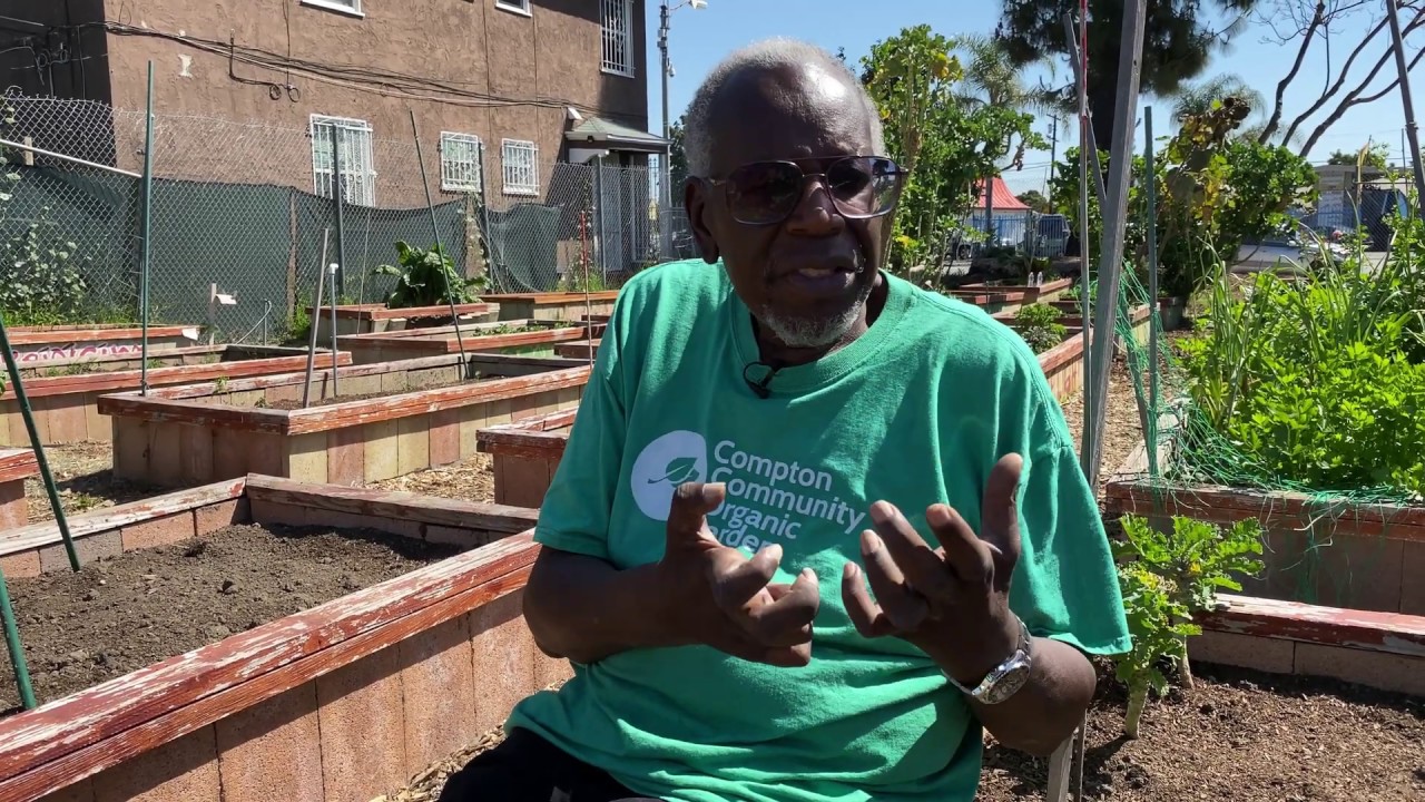 eARTh Day at Compton Community Organic Garden with Dr. Sheridan Ross