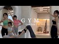 Korean girl gym look book 