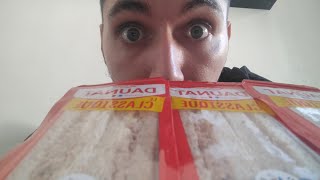 Sandwich daunat challenge 🤢😅