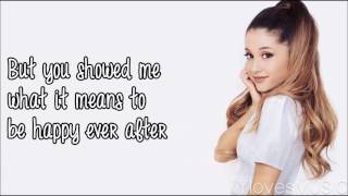 Video thumbnail of "Ariana Grande - Knew Better / Forever Boy (Lyrics)"