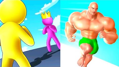 Giant Rush Vs Muscle Rush Max Level Gameplay Walkthrough Android,iOS