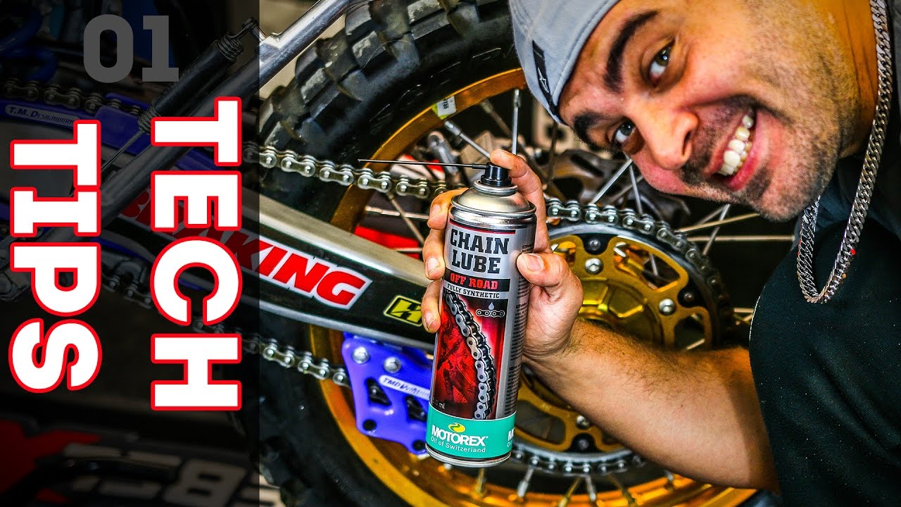 Tech Tips  HOW TO PROPERLY LUBE YOUR CHAIN? 