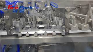 Fully Automatic Cosmetic Lotion Twin Sachet Roll Film Packaging Machine