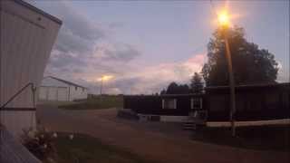 Lake Mills, WI. Storm forming at sunset caught on my GoPro