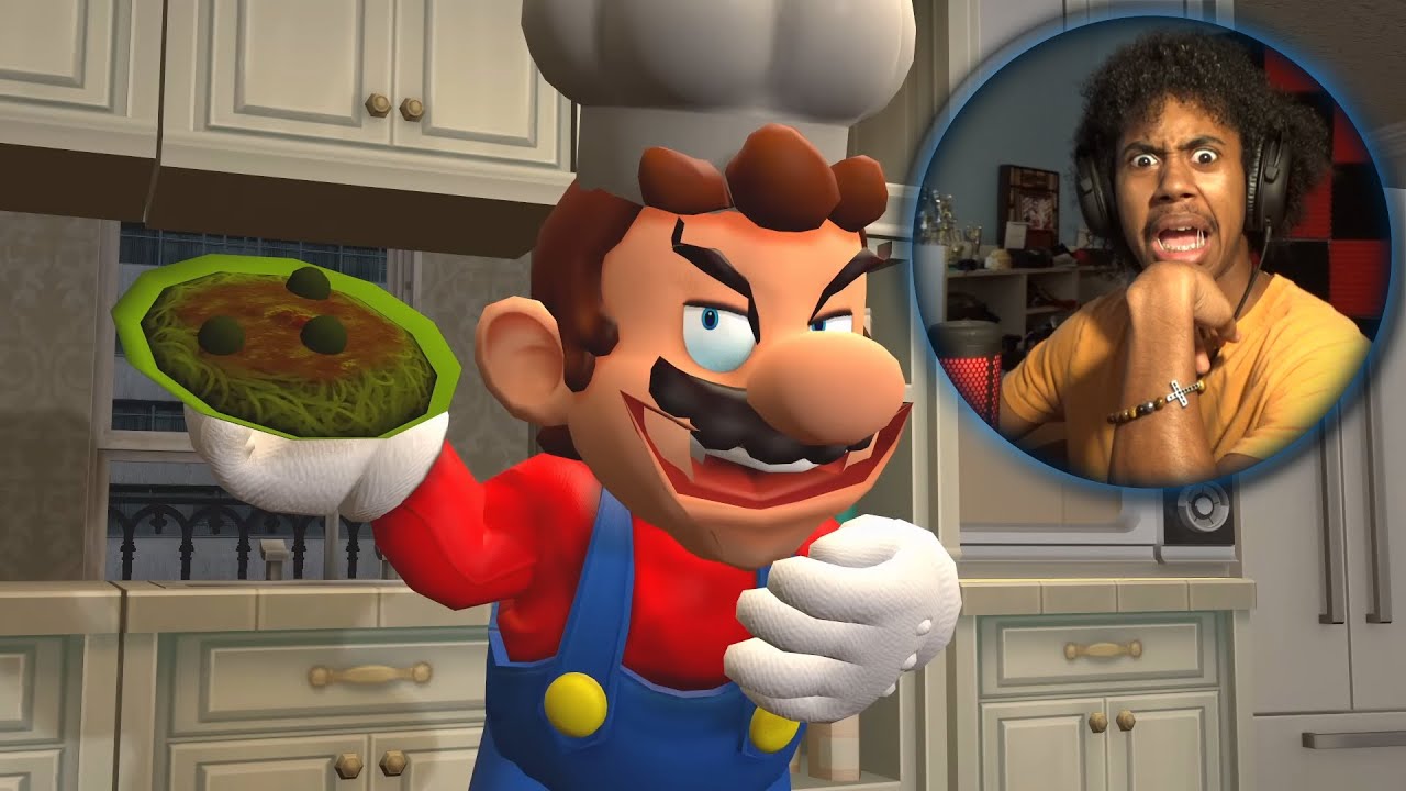 I'm Throwing This In The Trash! | Mario Bakes A "Cake" | (Skylight Reacts)