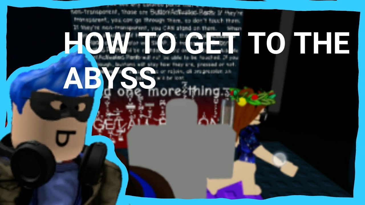 Tower Of Hell Easy How To Get To The Abyss All Key Locations Roblox Youtube - t the abyss roblox