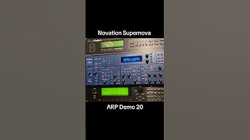 Novation Supernova ARP Demo 20 #asmr #synth #sound-effect #ringtone