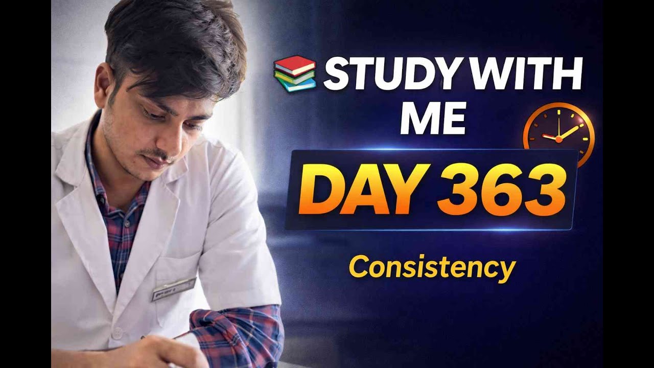 📚 LIVE STUDY WITH ME | Day 363 | UPSC | BPSC | SSC | RRB | JEE | NEET