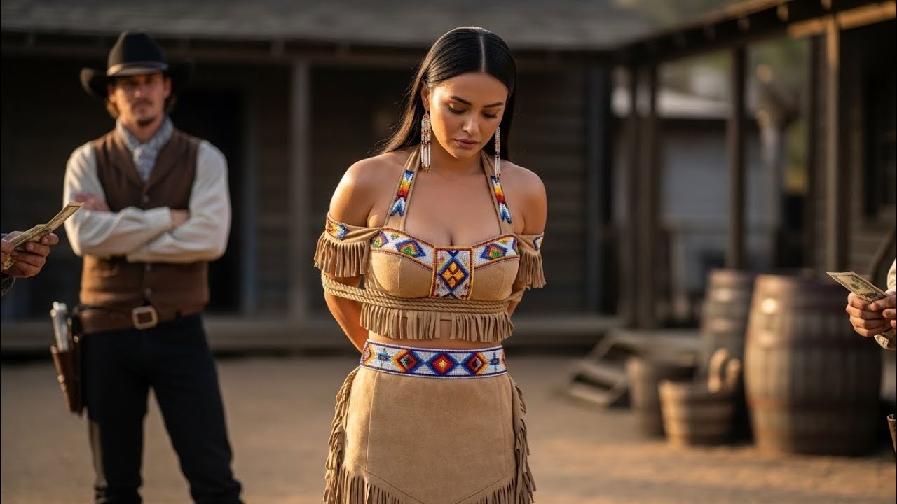 «Не тратьте на меня деньги», — сказала рабыня из племени апачи, — но ковбой заплатил и отвёз её д...