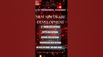 Contact Now - 7983028075 #mlmsoftwaredevelopment #success #motivation #networkmarketing #money #fyp