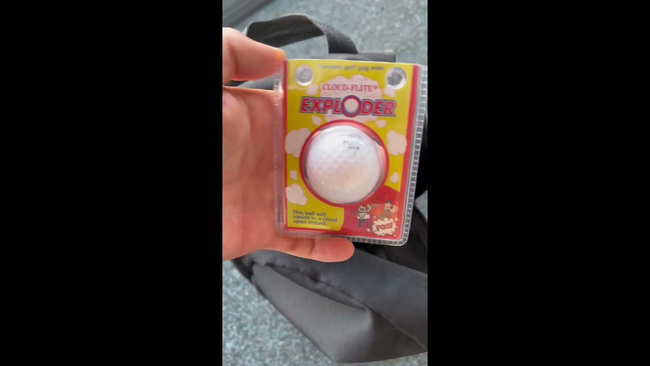 Exploding Golf Ball Prank Got Me Kicked Out Shorts