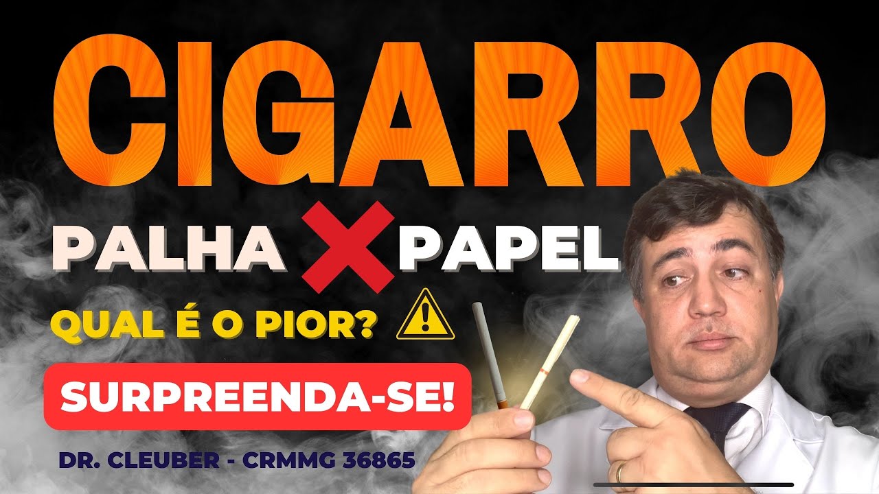 Cigarro de Palha ou Papel, Qual o Pior? Surpreendente! Assista Agora e Saiba!@universooncologia