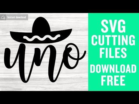 Uno Svg Free Cutting Files for Cricut Silhouette Instant Download