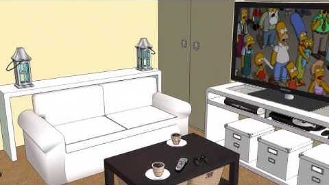 SketchUp Video 1 - Typical Flat Layout