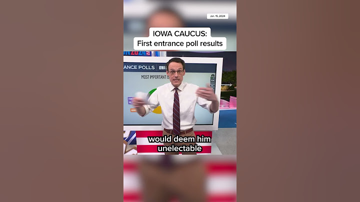 Iowa Caucus: First entrance poll results