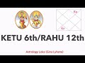 NEW INSIGHTS! :KETU  6TH HOUSE/RAHU 12TH HOUSE