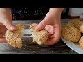 Изумительные булочки с сыром. Cheese Buns with Sesame Seeds Recipe