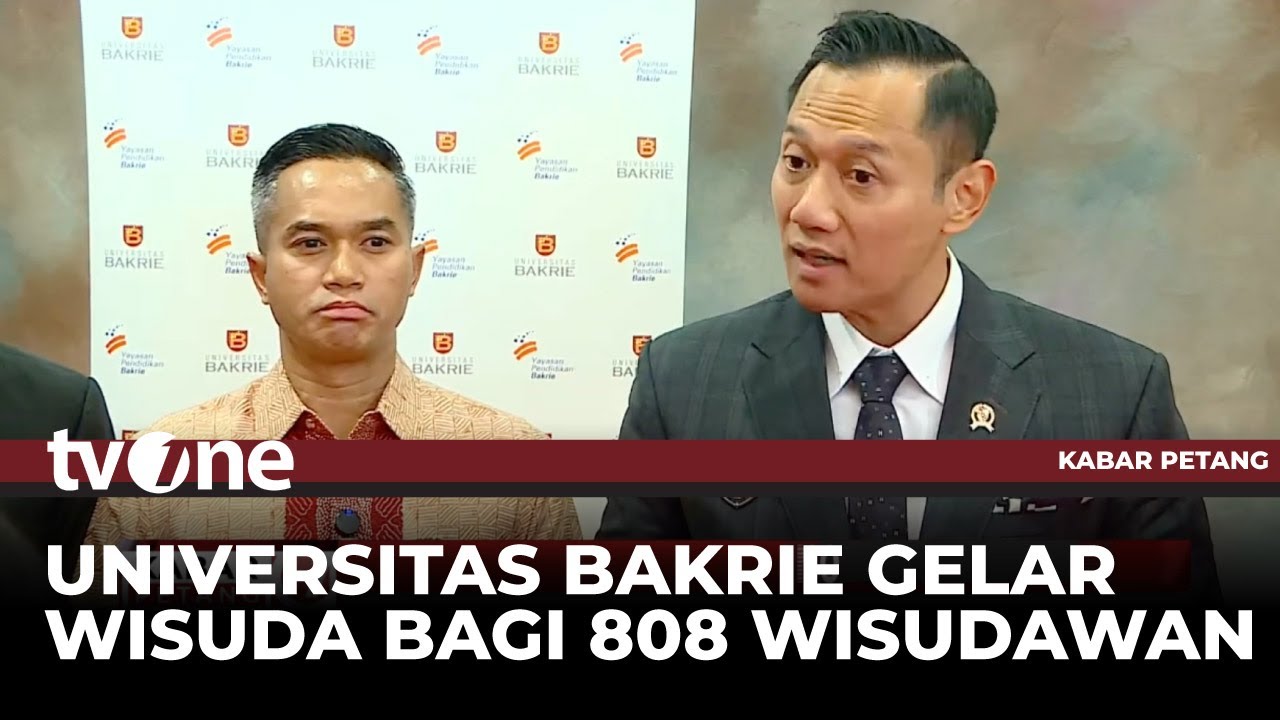 Universitas Bakrie Gelar Wisuda dari Berbagai Jenjang Prodi | Kabar Petang