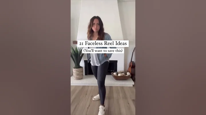 16 FACELESS Easy Reel Ideas