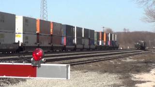 CSX Double Stack Train Westbound