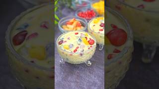 Fruit Custard Recipe | shorts | kabitaskitchen