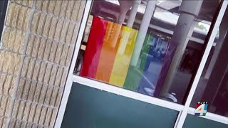 St. Johns County students protest removal of pride flag
